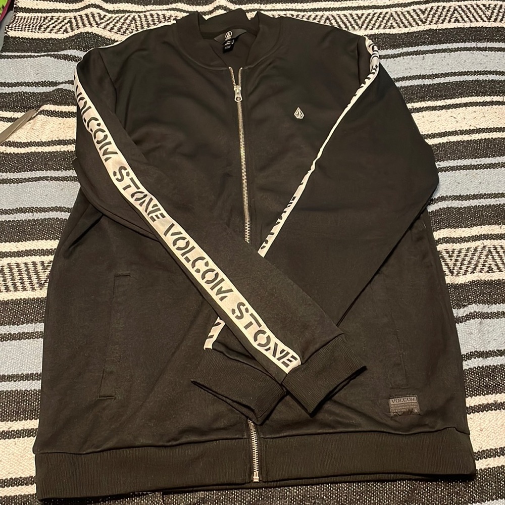 Volcom Stone logo track jacket size L